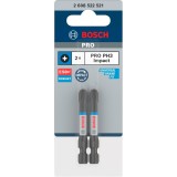 Bosch PRO Impact - Set capete de insurubare profil PH3 2 bucati