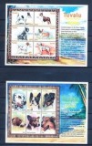 Tuvalu - CAINI DE RASA - 2 Blocuri XL - MNH