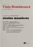 Revista Viata Romaneasca 1/2025, Uniunea Scriitorilor din Romania