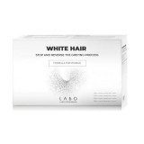 Tratament &icirc;mpotriva &icirc;ncărunţirii părului pentru femei White Hair, 40 fiole, Labo, Crescina