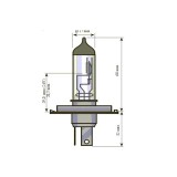 BEC FAR H4 24V 75/70W P43T SCT 44051
