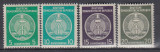 GERMANIA UZUALE SERIE MNH, Nestampilat