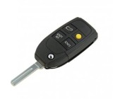 Set 2 bucati - Carcasa cheie Topautochei&amp;#174; compatibila cu Volvo C70 S40 S60 S70 S80 S90 V40 V70 V90 XC70 XC9 4 butoane upgrade