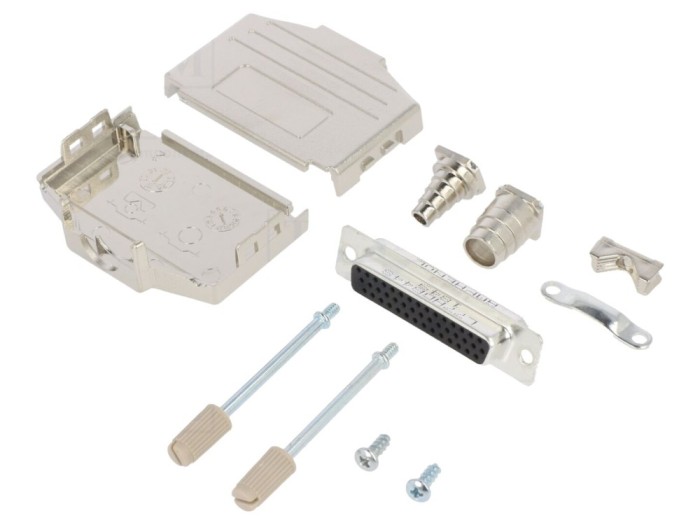 Conector D-Sub 44 Pin Mamă, pe cablu