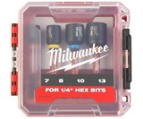 Set 4 chei tubulare magnetice Milwaukee 4932492445