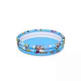 Piscina gonflabila pentru copii, rotunda, model Mickey Mouse, 122x25 cm, Bestway