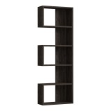 Cumpara ieftin Biblioteca Cascade, Pako World, Stejar inchis, 51x22x150 cm