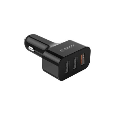 Incarcator auto Orico UCH-Q3 35W 3 Port negru foto