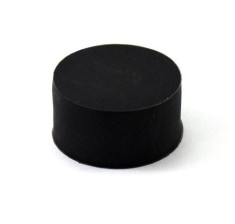 Magnet neodim disc 22 x 11,4 mm cauciucat puternic fixare metale