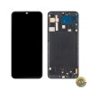 Display cu Touchscreen MP compatibil cu Samsung Galaxy A70 A705 cu Rama Versiune OLED Negru