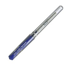 Pix cu gel Uni-ball Signo Broad UM-153, 0.7mm, cu capac, corp transparent, grip cauciucat, scris albastru