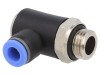 Racord Push-In Unghi Alama Nichelată PBT 0,95-15bar
