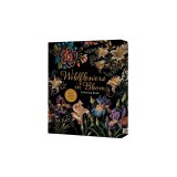 Wildflowers in Bloom Coloring Book: Over 100 Pages of Beautiful Botanicals to Color with Stunning Sprayed Edges