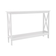 Consola, din mdf alb, Apolos, 120x30x80 cm