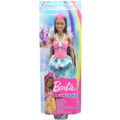 Papusa Barbie Dreamtopia - Printesa cu rochita mov