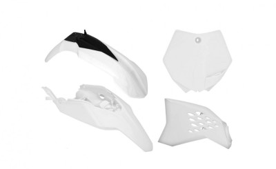 Kit plastice KTM SX 65 09-11 Alb foto
