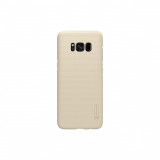 Husa Compatibila cu Samsung Galaxy S8+ Plus G955 + Folie Protectie-Nillkin Frosted Shield Gold, Auriu, Carcasa