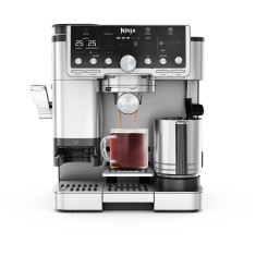 Espressor semi-automat 3in1 Ninja Luxe Caf&eacute; Pro ES701, 1650W, Cold Brew, Barista Assist, rasnita incorporata cu 25 trepte de macinare, sistem automat