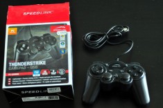 Joystick USB Speedlink Thunderstrike Gamepad PC Gaming Nou foto