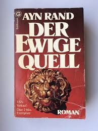 Der Ewige Quell/ Ayn Rand 950p foto