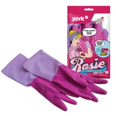 Manu?i de cauciuc parfumate ROSIE &amp;quot;S&amp;quot; (1 pereche) - YORK - CLEAN HOUSE foto