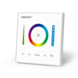 Controller Mi-Light P3 MiBoxer LED Panou alb de perete 2 in 1 Benzi LED dimabil RGB RGBW RGB+CCT, IC cu ecran tactil capacitiv de inalta precizie