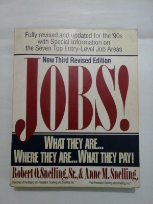 JOBS! WHAT THEY ARE... WHERE THEY ARE ... WHAT THEY PAY. (LOCURI DE MUNCA! CE SUNT EI... UNDE SUNT EI ... CE PLATESC! ) foto