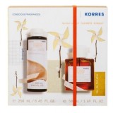 Gel de duș Korres cu Cashmere Kumquat, 250 ml și parfum pentru femei Cashmere Kumquat EDT, 50 ml, 1 set