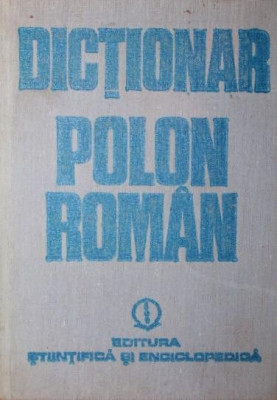 DICTIONAR POLON-ROMAN foto