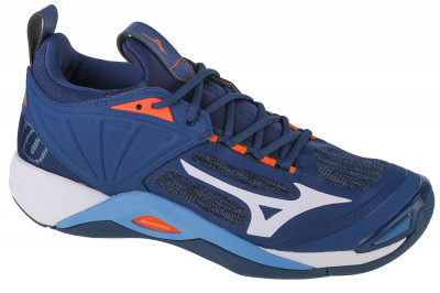 Pantofi de volei Mizuno Wave Momentum 2 V1GA211212 albastru marin foto