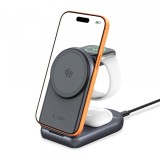 Incarcator Retea Wireless Tech-Protect A53 3in1, 25W, Gri