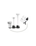 Claxon auto 2 trompete premium, compresor aer inclus, 12V