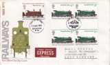 Cumpara ieftin FILATELIE TEMATICA - PLIC ANGLIA / MAREA BRITANIE TEMATICA TRANSPORT TRENURI