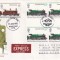FILATELIE TEMATICA - PLIC ANGLIA / MAREA BRITANIE TEMATICA TRANSPORT TRENURI
