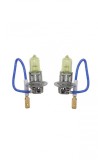 Cumpara ieftin Set 2 becuri H3, 12v, 55w halogen galben &quot;fog breaker&quot;