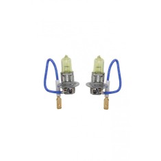 Set 2 becuri H3, 12v, 55w halogen galben &quot;fog breaker&quot;