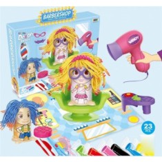 Set creativ din plastilina -La Coafor, 23 accesorii