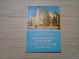 ASEZAMINTE ROMANESTI DE LA IERUSALIM SI IORDAN - I. Pop-Bistriteanu (autograf), Alta editura