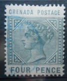 CV2 COLONII BRITANICE REGINA VICTORIA GRENADA