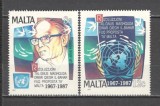 Malta.1987 20 ani rezolutia ONU ptr. explorarea pasnica a marilor GM.30