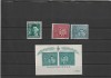 ROMANIA 1940/41 LP 142 I LP 142 III LP 142 IV MISCAREA LEGIONARA IN ROMANIA - CODREANU + VASILE MARIN SI ION MOTA + COLITA NEDANTELATA MAJADAHONDA MNH, Nestampilat