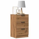 Cumpara ieftin Noptieră, stejar artizanal, 40x36x65 cm, lemn prelucrat