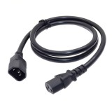 Cablu Alimentare UPS PC 1.5m C14-C13 Calculator Laptop Server DVR NVR 3x0.75mm