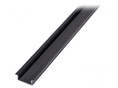 Profil aluminiu anodizat negru pentru module LED, 2m VARIO30-06 foto