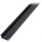 Profil aluminiu anodizat negru pentru module LED, 2m VARIO30-06