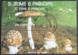 Coliță Ciuperci, Buretele Panteră (Amanita pantherina) / S&atilde;o Tom&eacute; e Pr&iacute;ncipe (1992) - A583