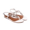 Sandale Fete Bibi Little Me Albe, Piele, Marimea 32 EU - Sandale Copii Moderne Vara
