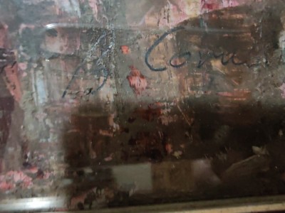 Tablou original Bradut Covaliu, semnat 79 Covaliu foto