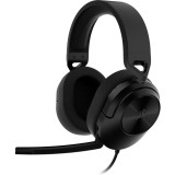 Casti gaming cu microfon Corsair HS55 Stereo, Negru Carbon