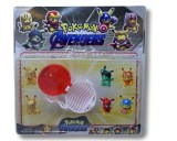Set figurine Pokemon Avengers